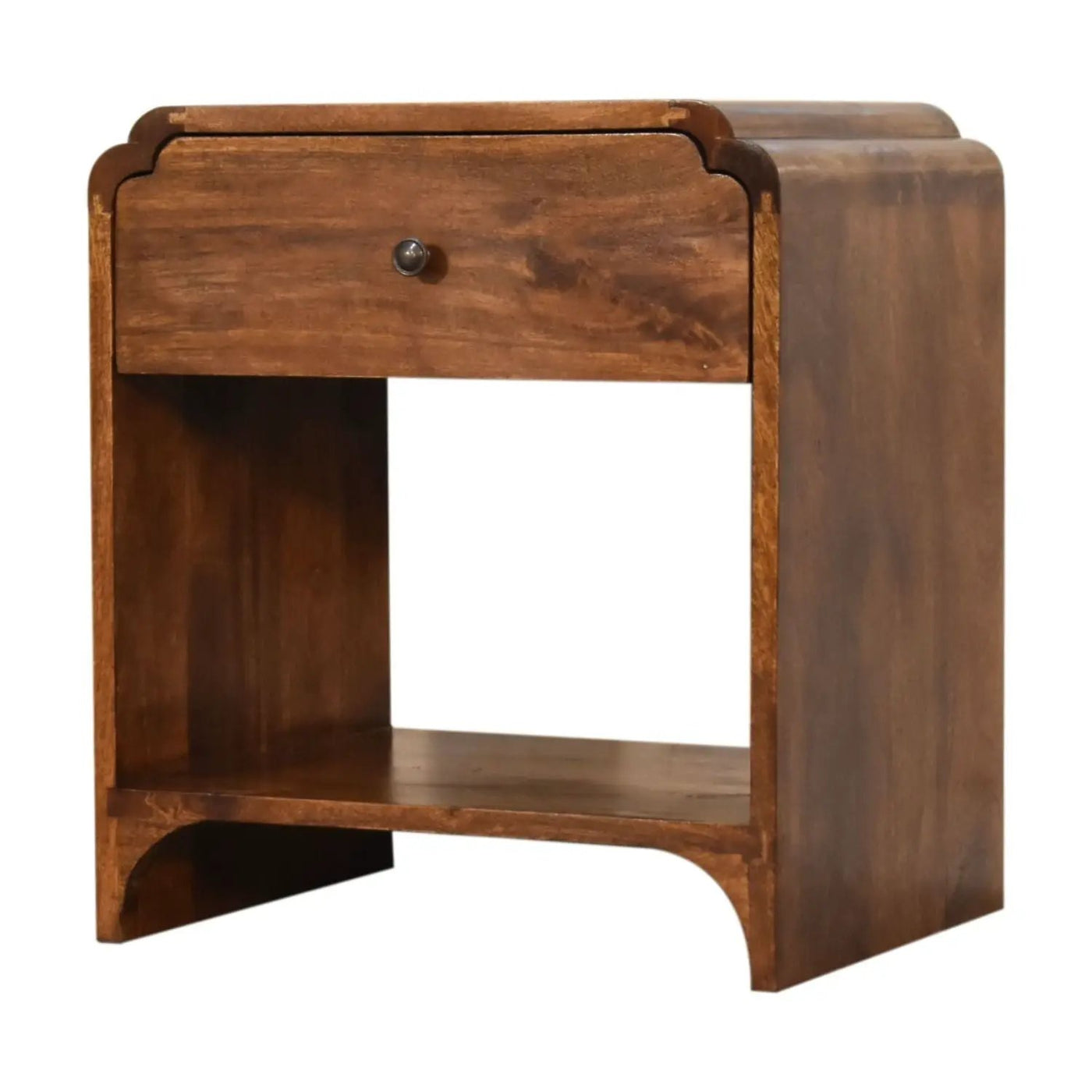 Newton - Nightstand With A Drawer And Open Shelf by Unique Piece Furniture