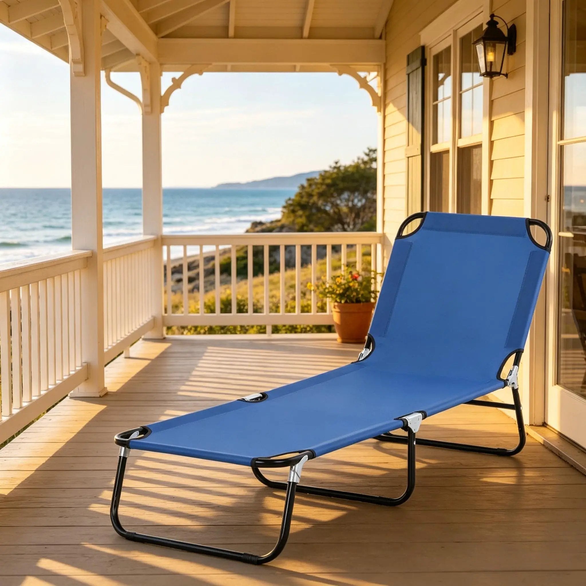 Sun Tanning Chair, Outdoor Tanning Chair, Pool Chaise Lounge Chairs by HouseOfZazla