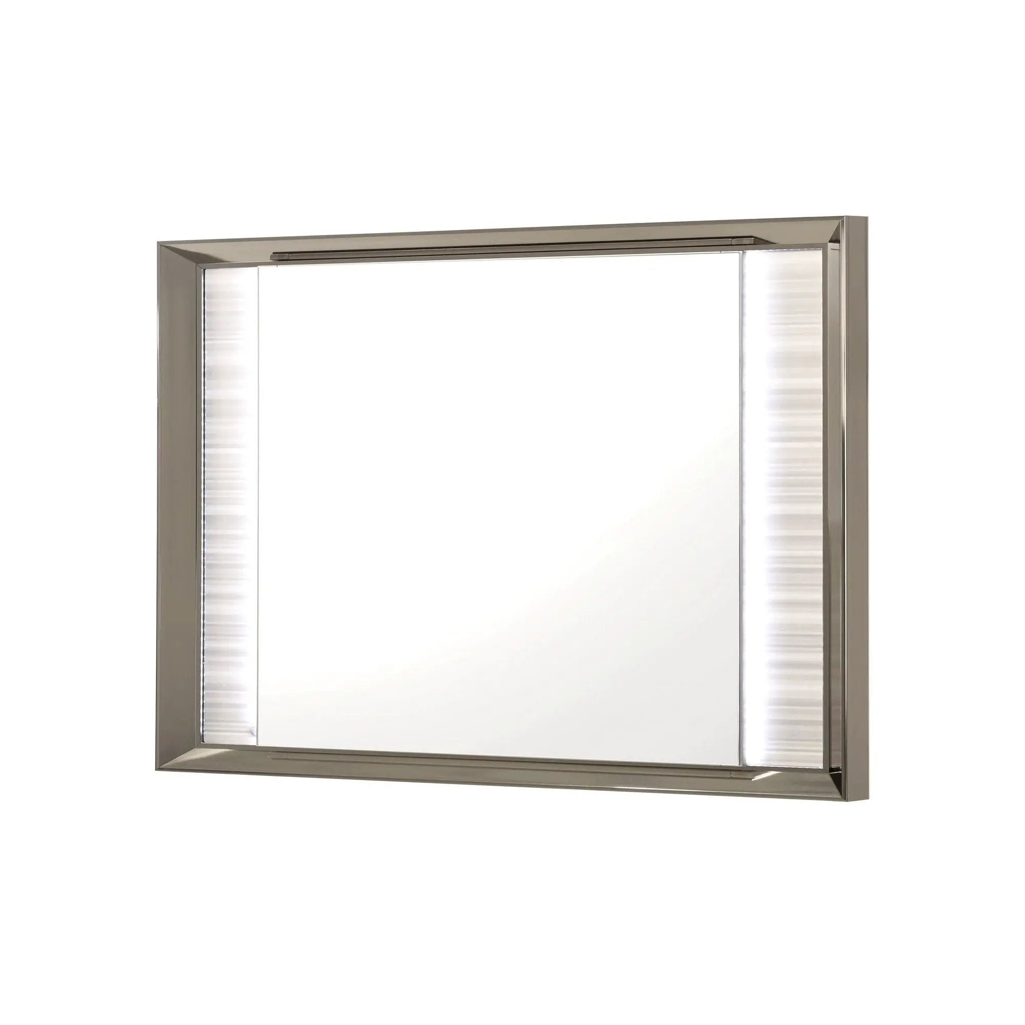 Star - Mirror With Built In LED And Frame - White by Unique Piece Furniture