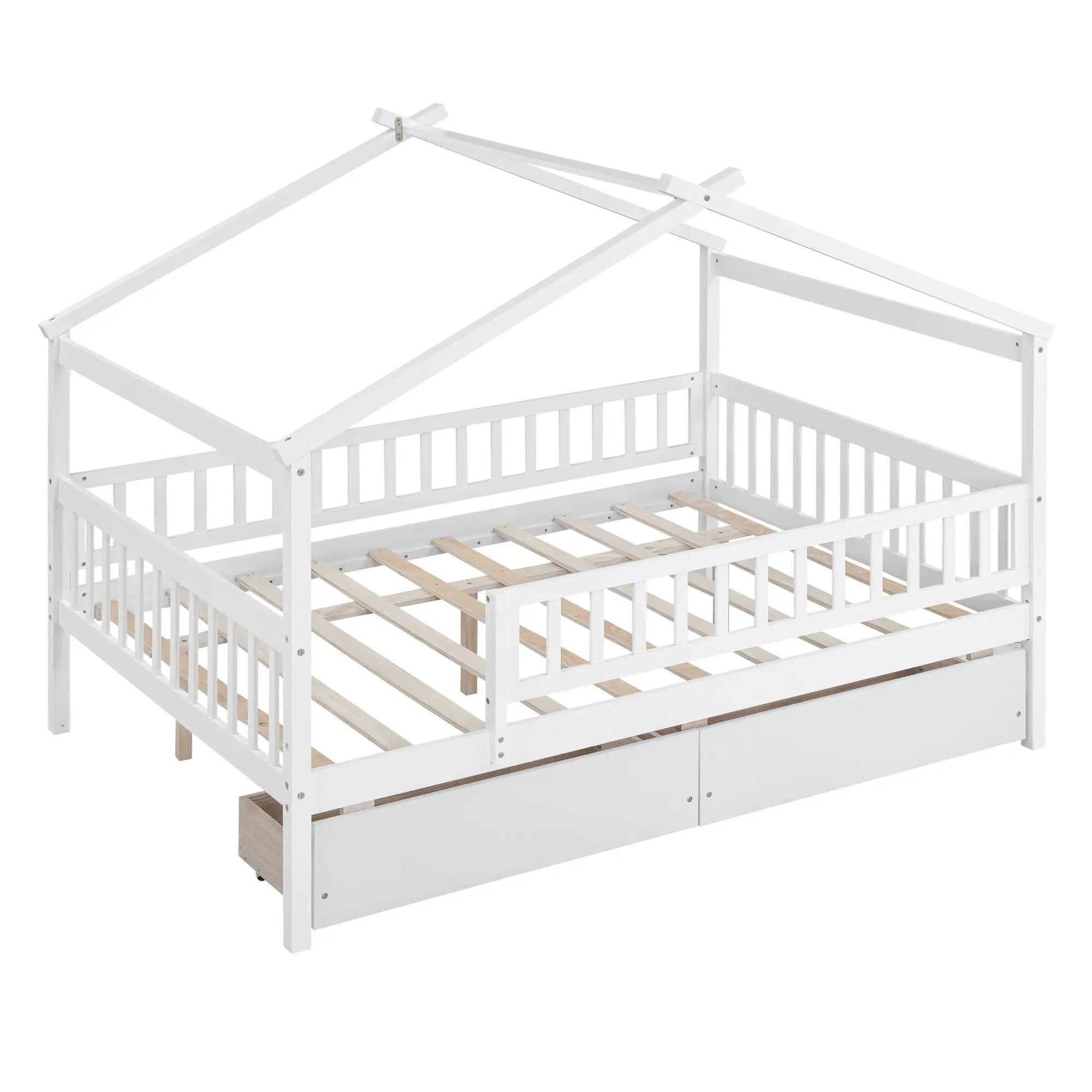 House Bed With 2 Drawers by HouseOfZazla