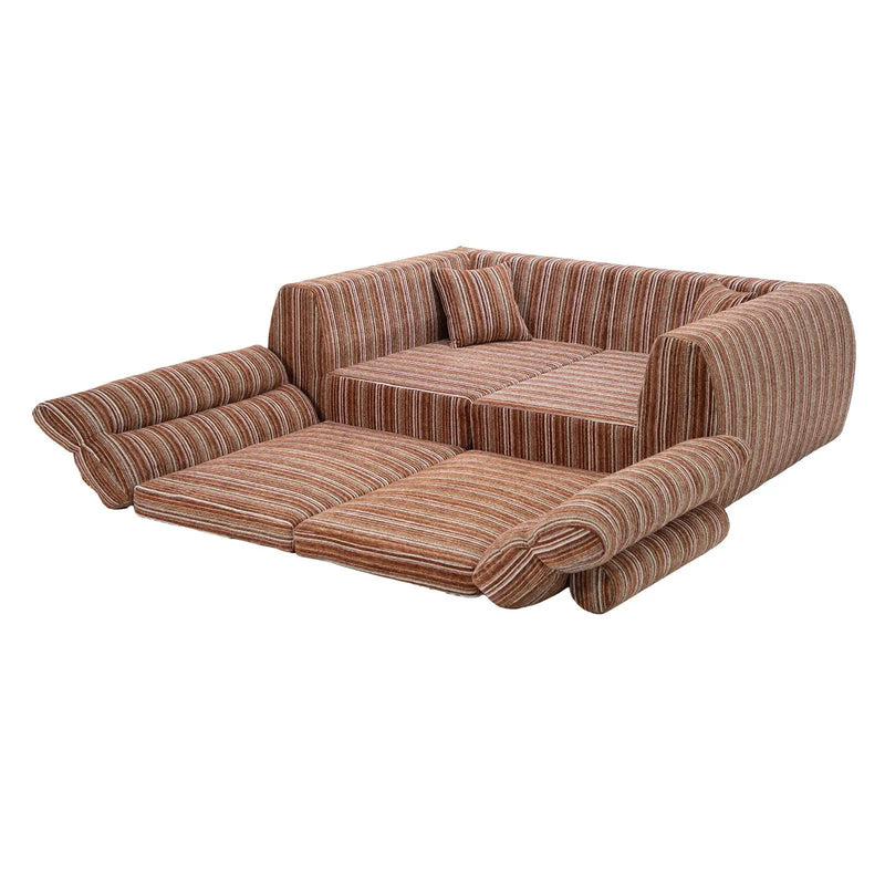 3 Seater, Couch With Throw Pillows For Living Room by Unique Piece Furniture