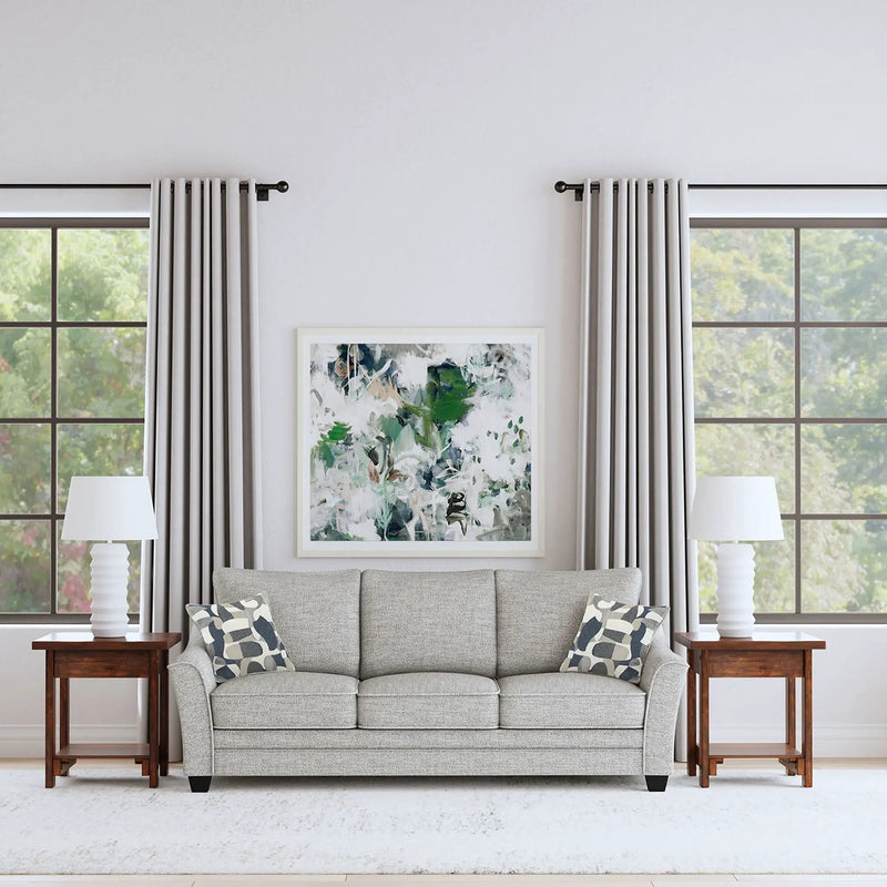 Mingle ] Upholstered Sofa - Light Gray by HouseOfZazla