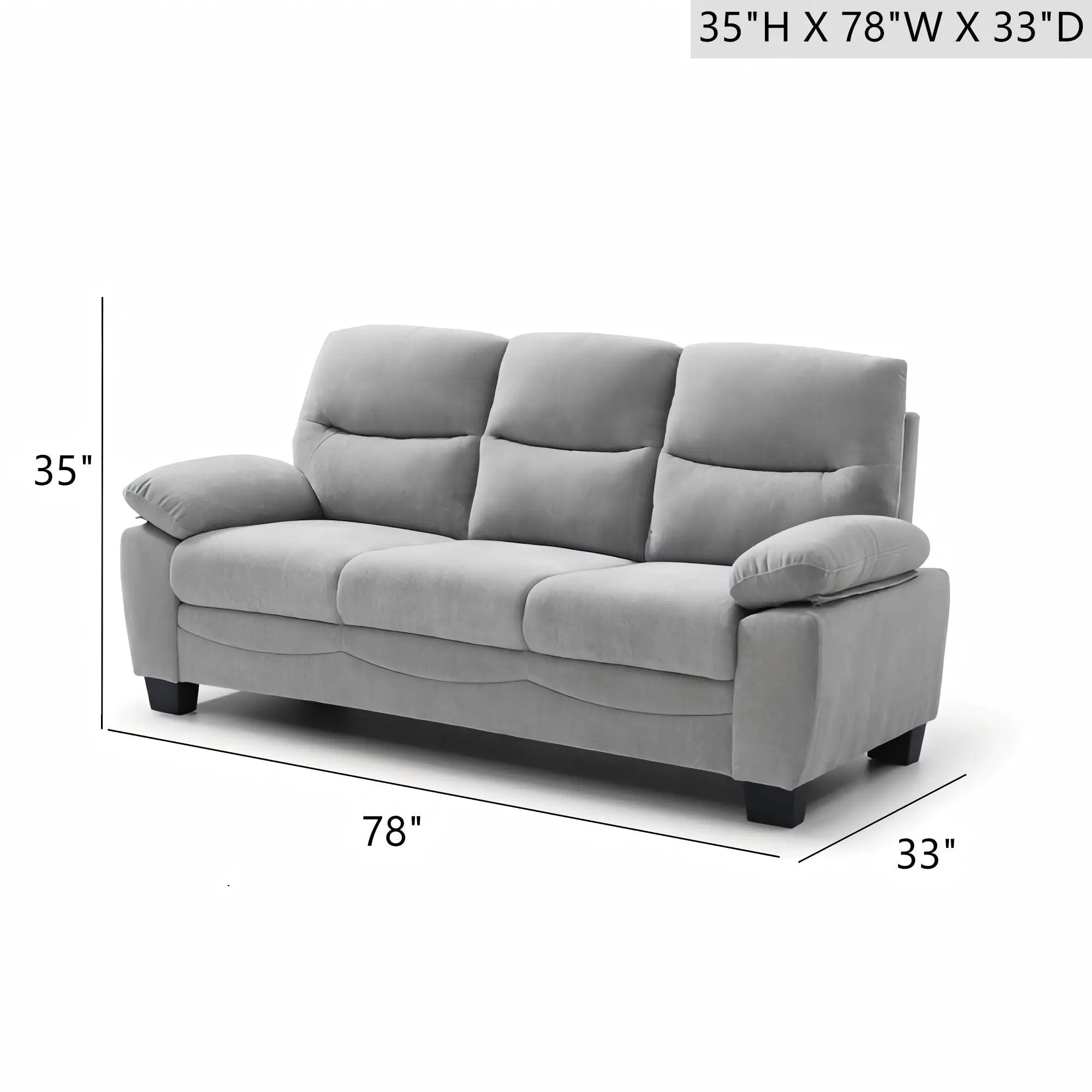 Summerton - Sofa With Pillow Top Arms by Unique Piece Furniture