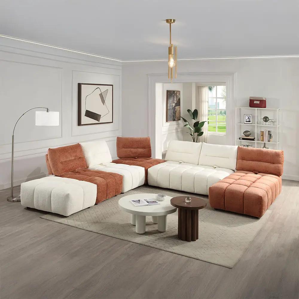 Loanna - Modular Armless Chair by Unique Piece Furniture