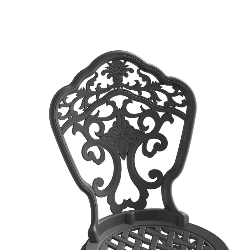 9-Piece Set Of All-Weather Cast Aluminum Dining Furniture Set With by HouseOfZazla