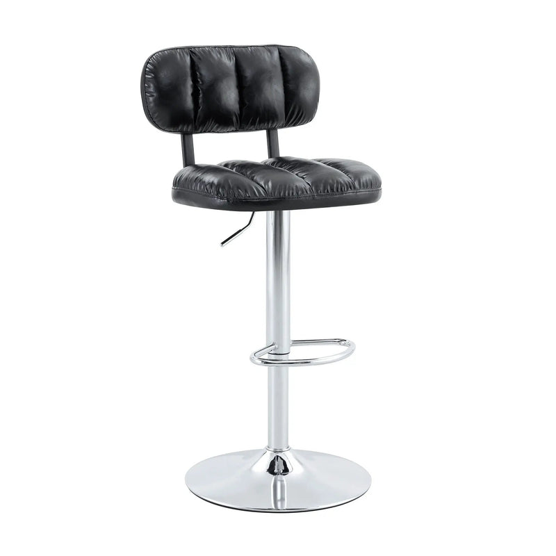 Adjustable Height Bar Stools With Footrest for Kitchen Island (Set of 2) by HouseOfZazla