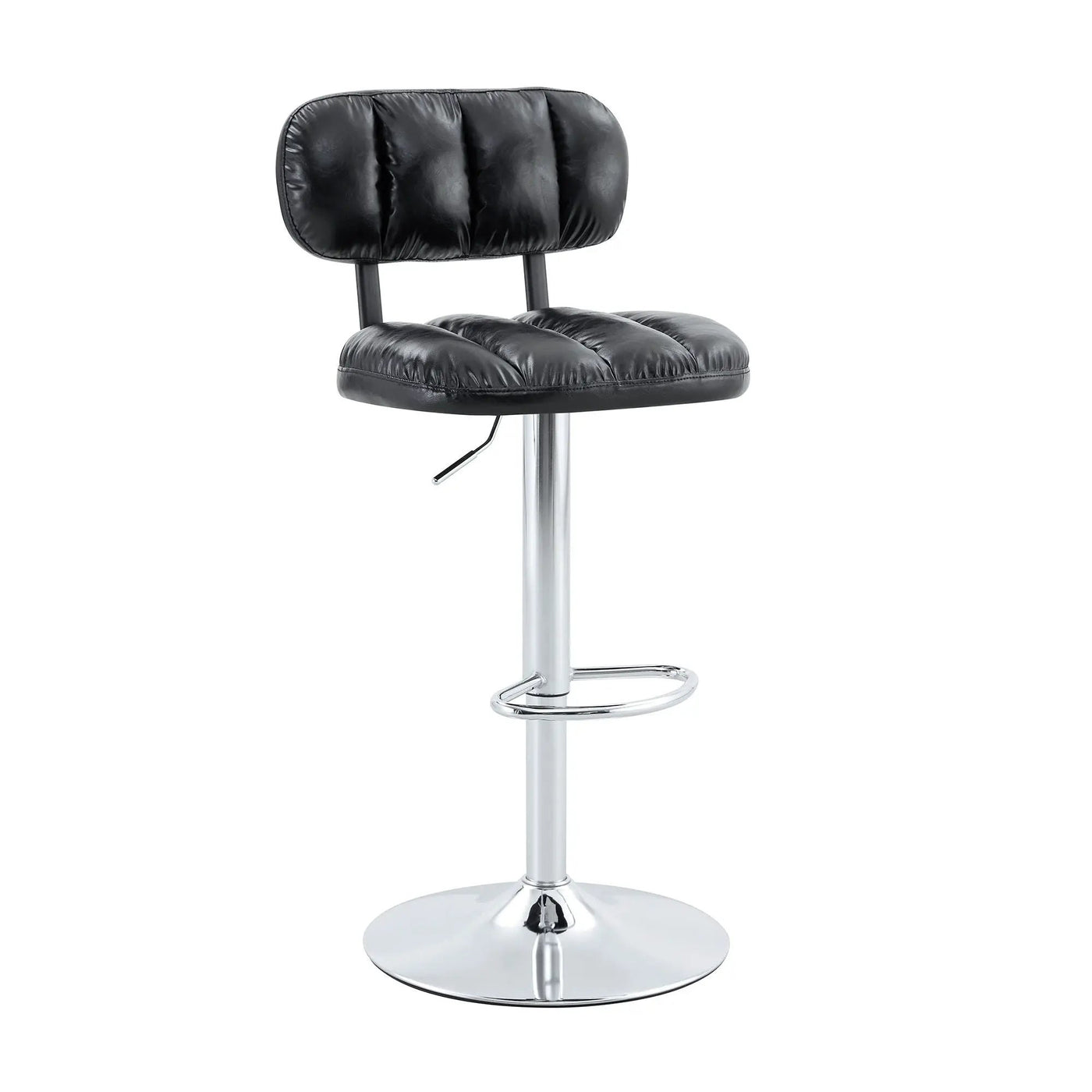 Adjustable Height Bar Stools With Footrest For Kitchen Island (Set of 2) by Unique Piece Furniture