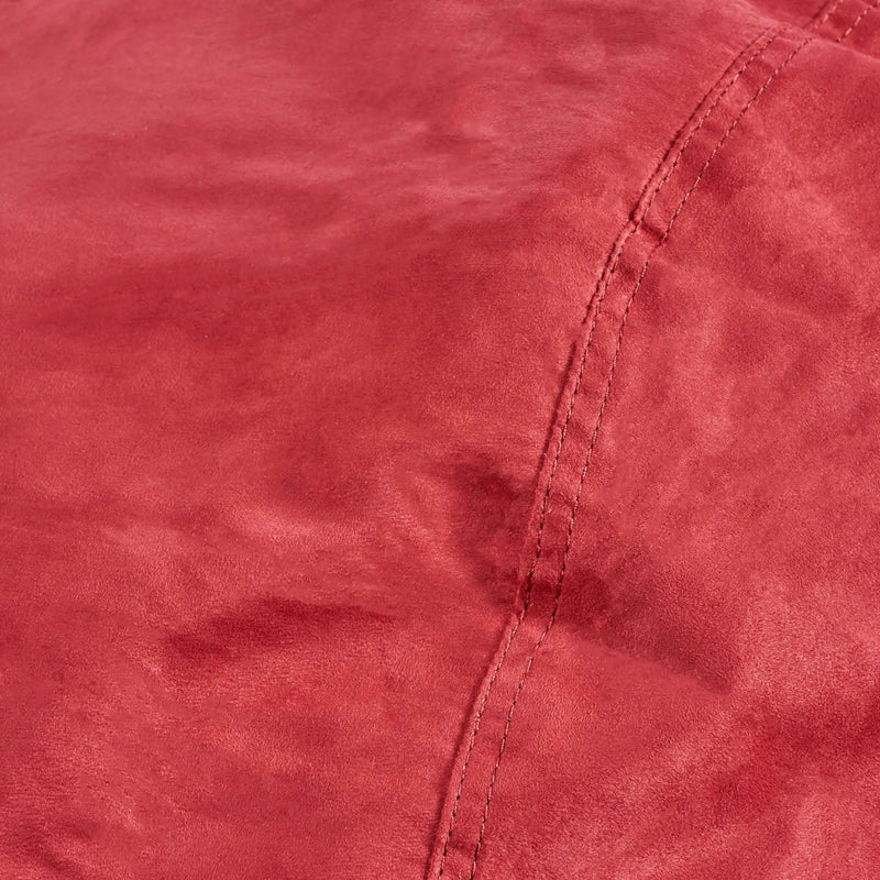 Jasper - Traditional Cylindrical Suede Bean Bag by Unique Piece Furniture