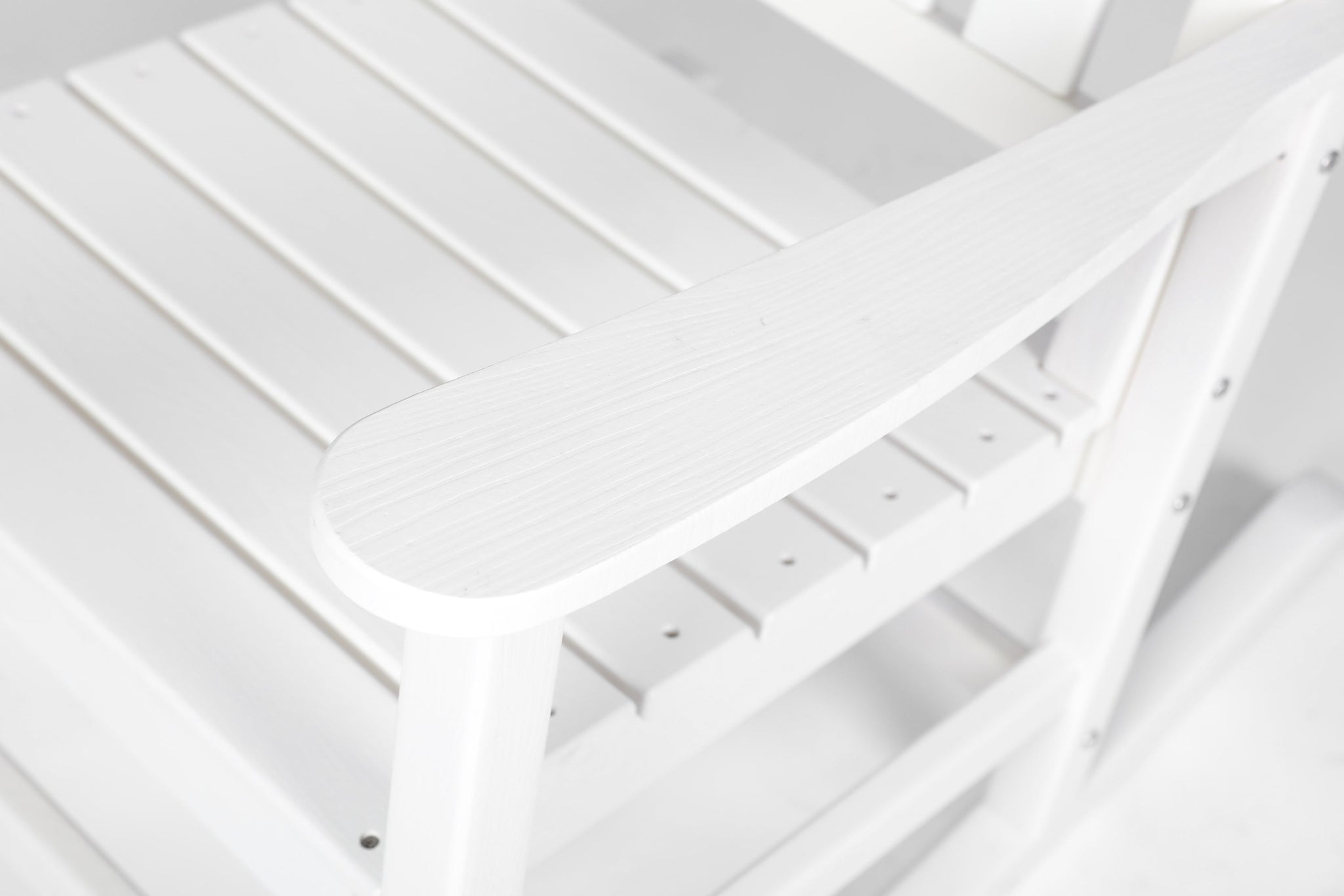 Oversized Rocking Chair with Wood-Texture Outdoor Design by HouseOfZazla