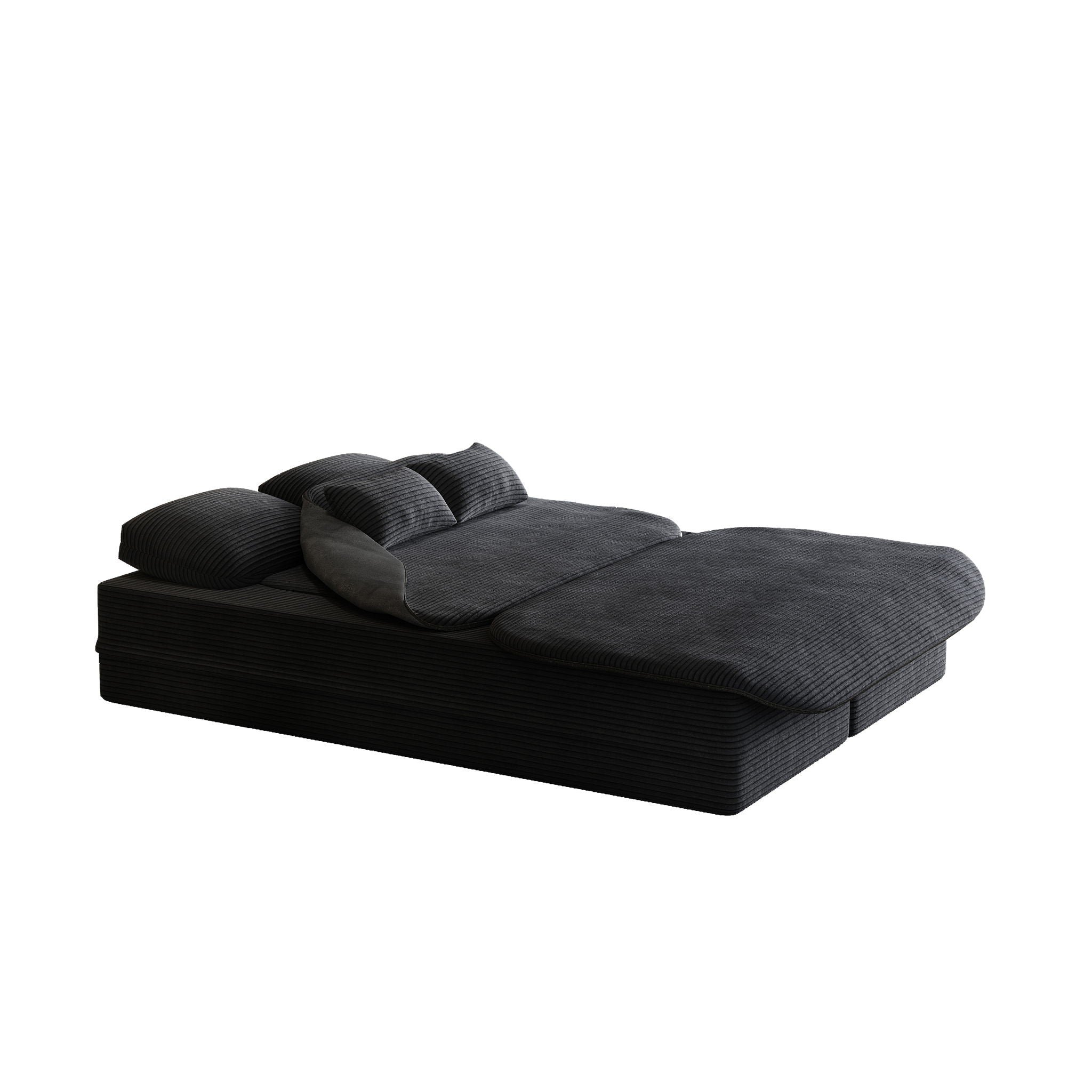 2 In 1 Foldable Sofa Bed With Multi Functional Blanket by HouseOfZazla