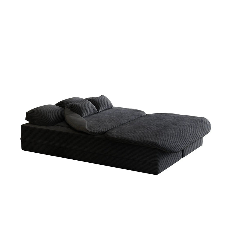2 In 1 Foldable Sofa Bed With Multi Functional Blanket by HouseOfZazla