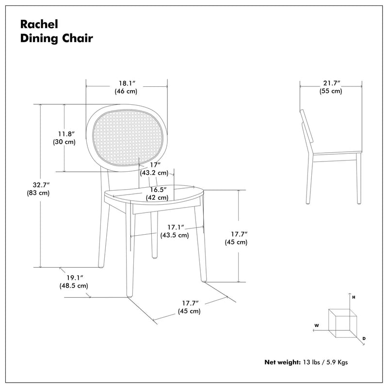 Rachel - Dining Chair (Set of 2) by Unique Piece Furniture