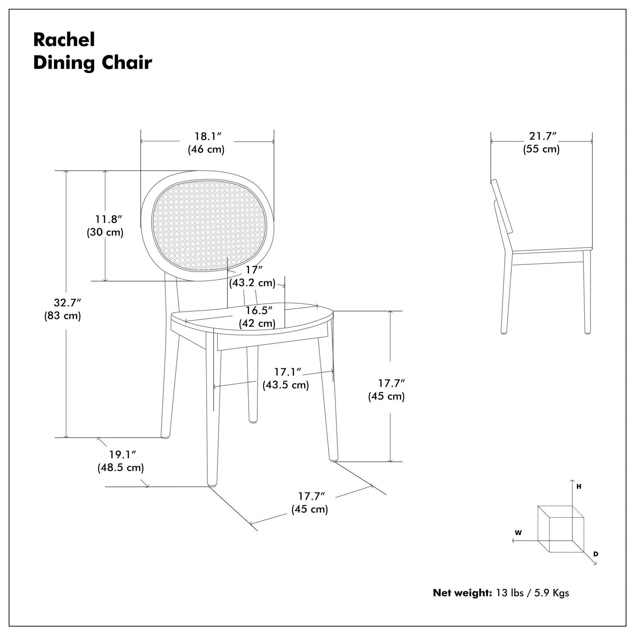 Rachel - Dining Chair (Set of 2) by HouseOfZazla