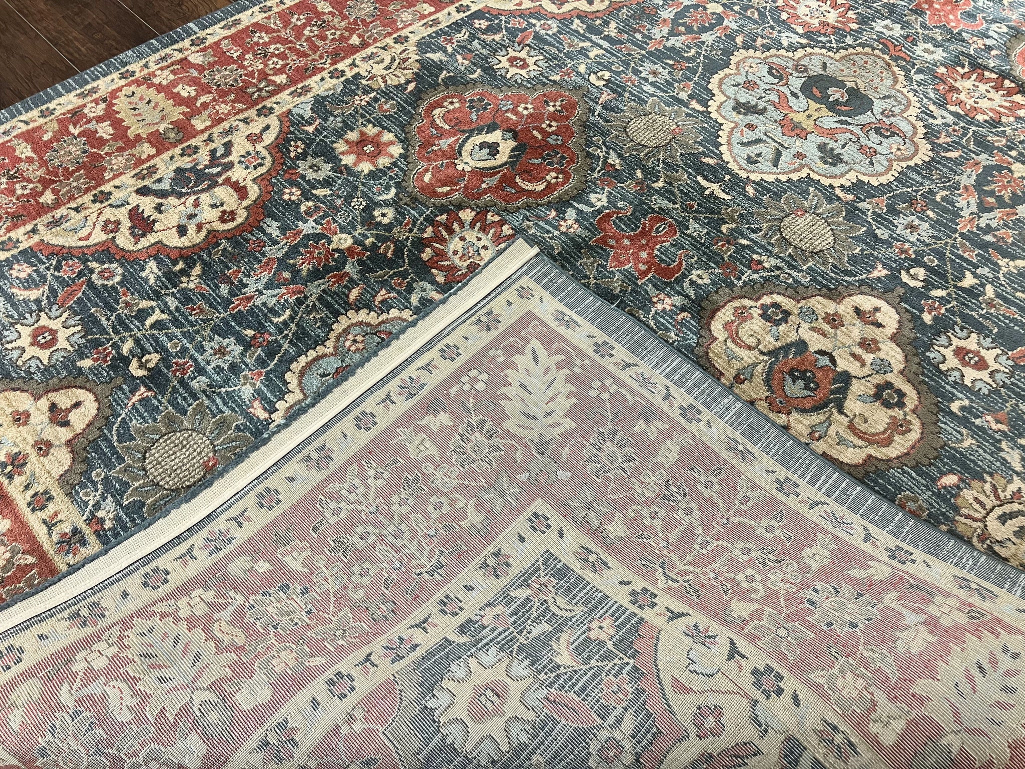 Safavieh Rug 8x11, Mahal Persian Carpet, Navy Red by Jewel Rugs