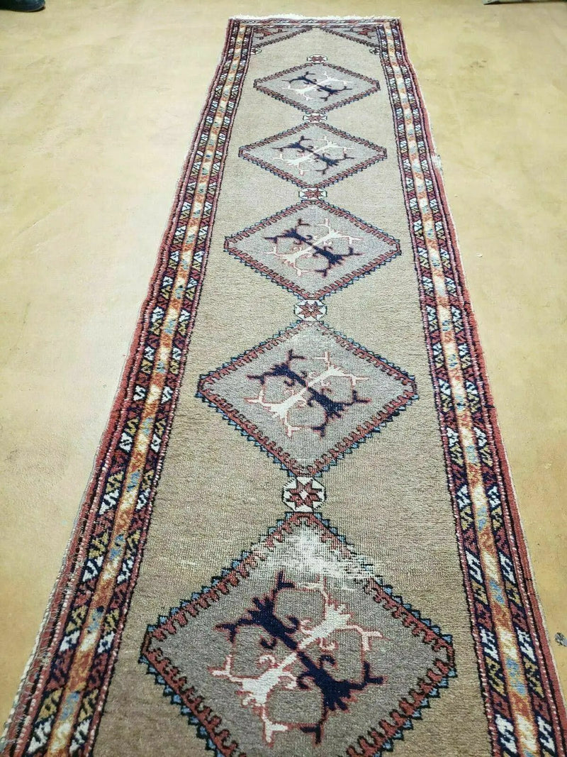 Persian Sarab Runner 2 x 11, Antique Tribal Persian Runner Rug by Jewel Rugs