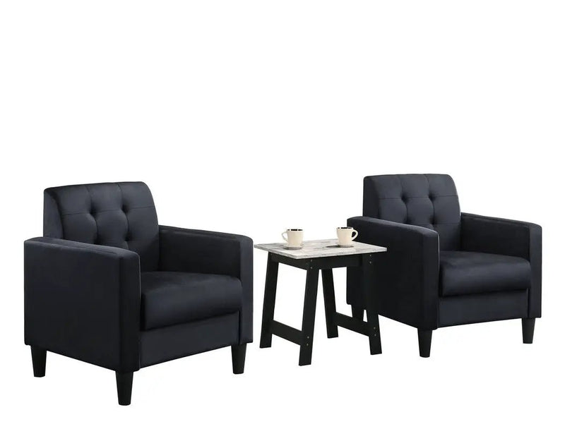 Hale - Armchairs And End Table Living Room (Set of 3) by Unique Piece Furniture