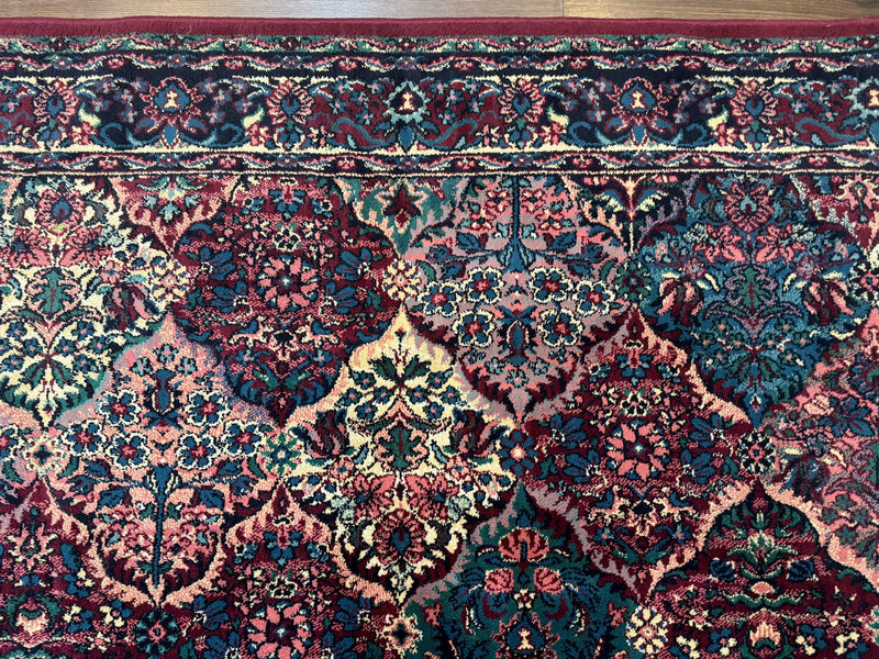 Multicolor Panel Kirman Rug 8x11 by Jewel Rugs