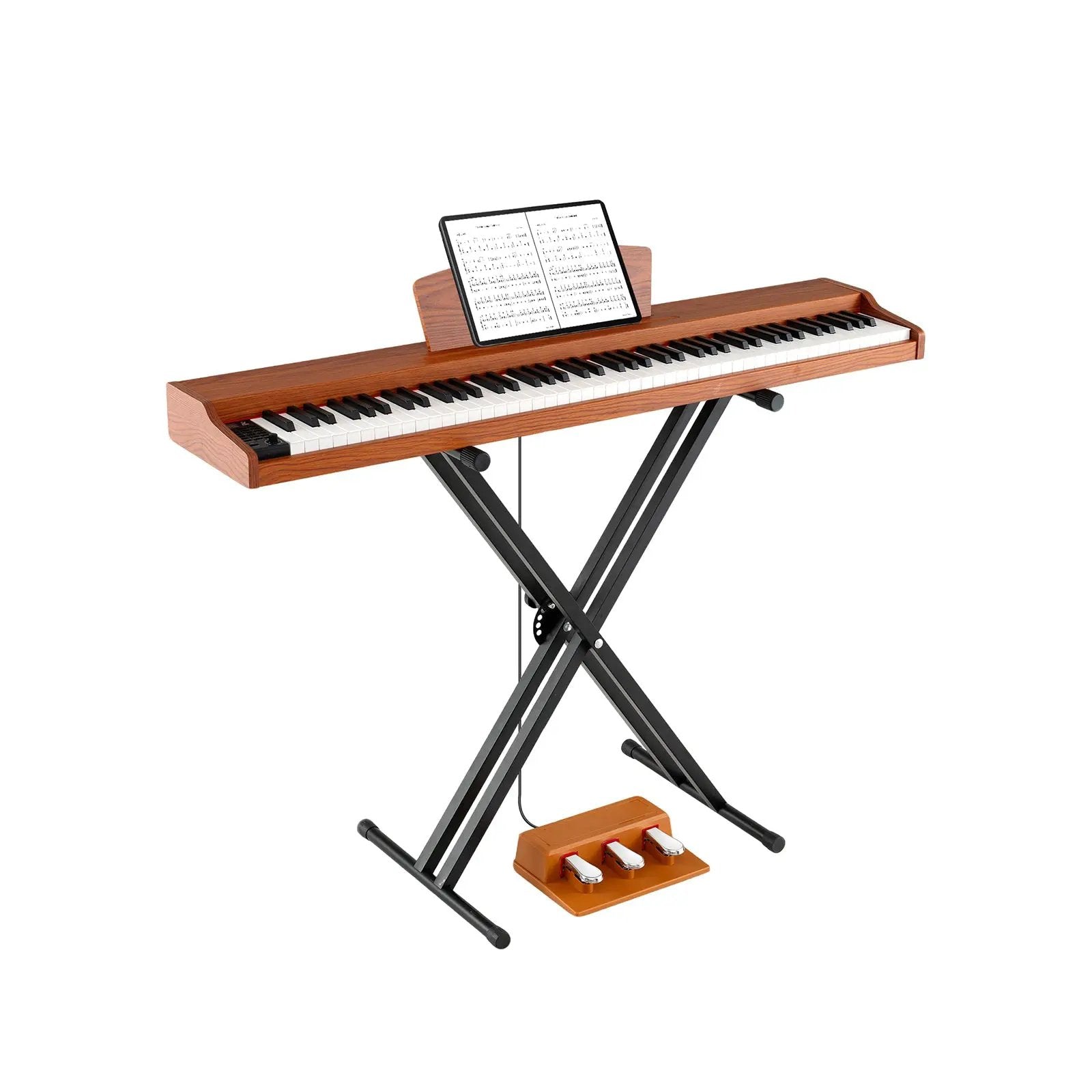88-Key Keyboard Piano Set with Adjustable Stand by DirectDeals