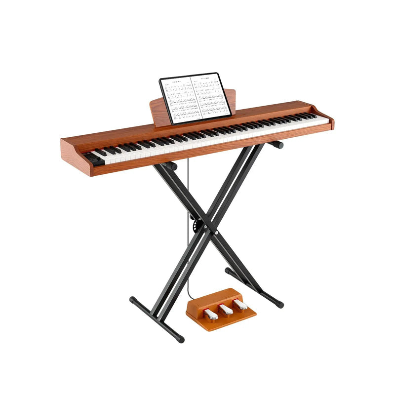88-Key Keyboard Piano Set with Adjustable Stand by DirectDeals