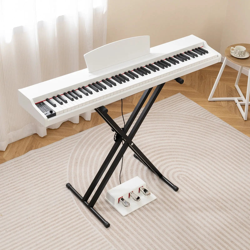 88-Key Keyboard Piano Set with Adjustable Stand by DirectDeals