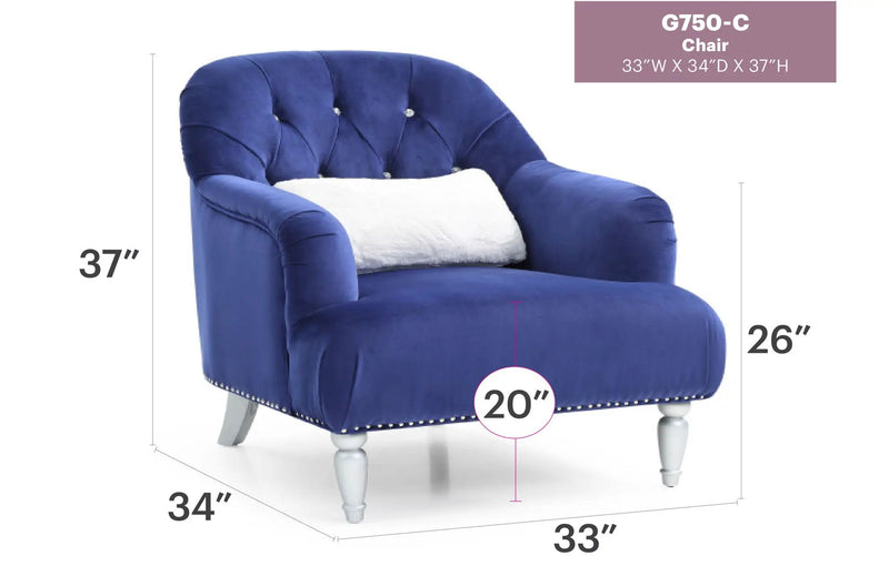 Elegant Traditional Armchair by Unique Piece Furniture