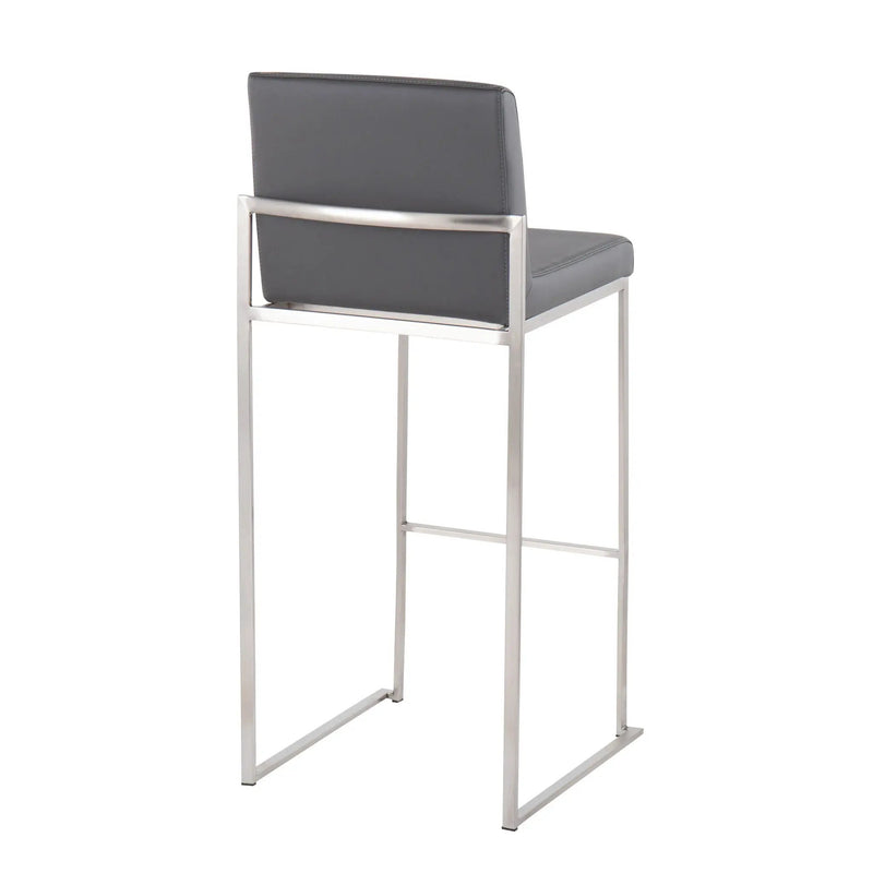 Fuji - Contemporary And Modern Elegance High Back Barstool by Unique Piece Furniture