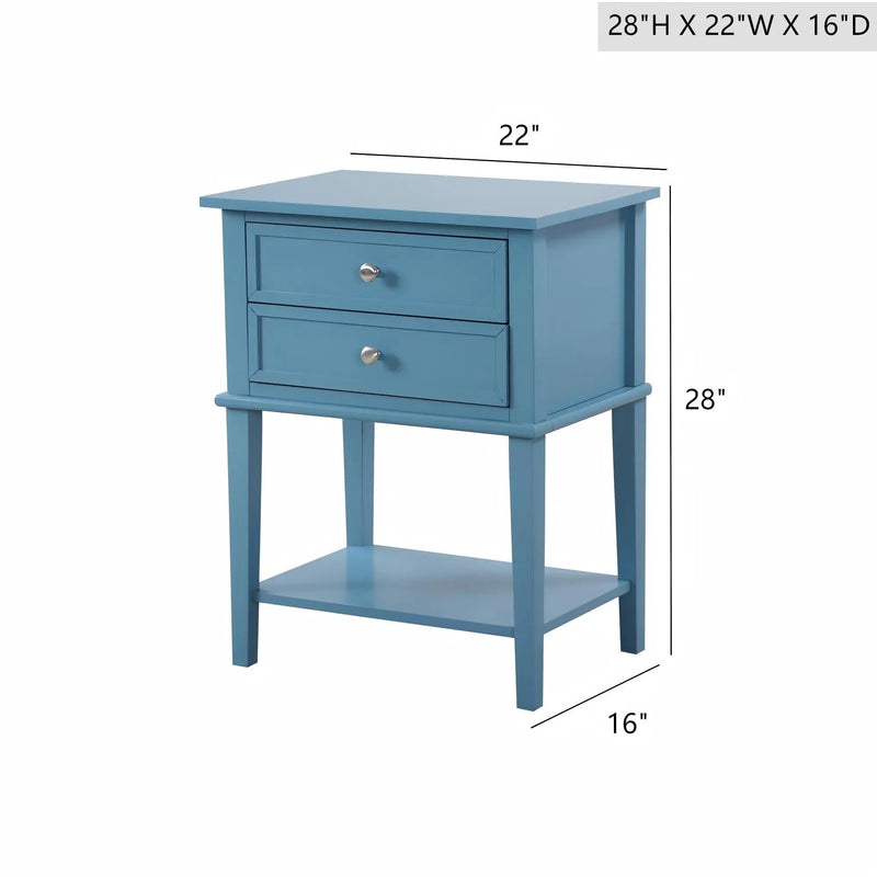Vibrant Contemporary Nightstand by HouseOfZazla
