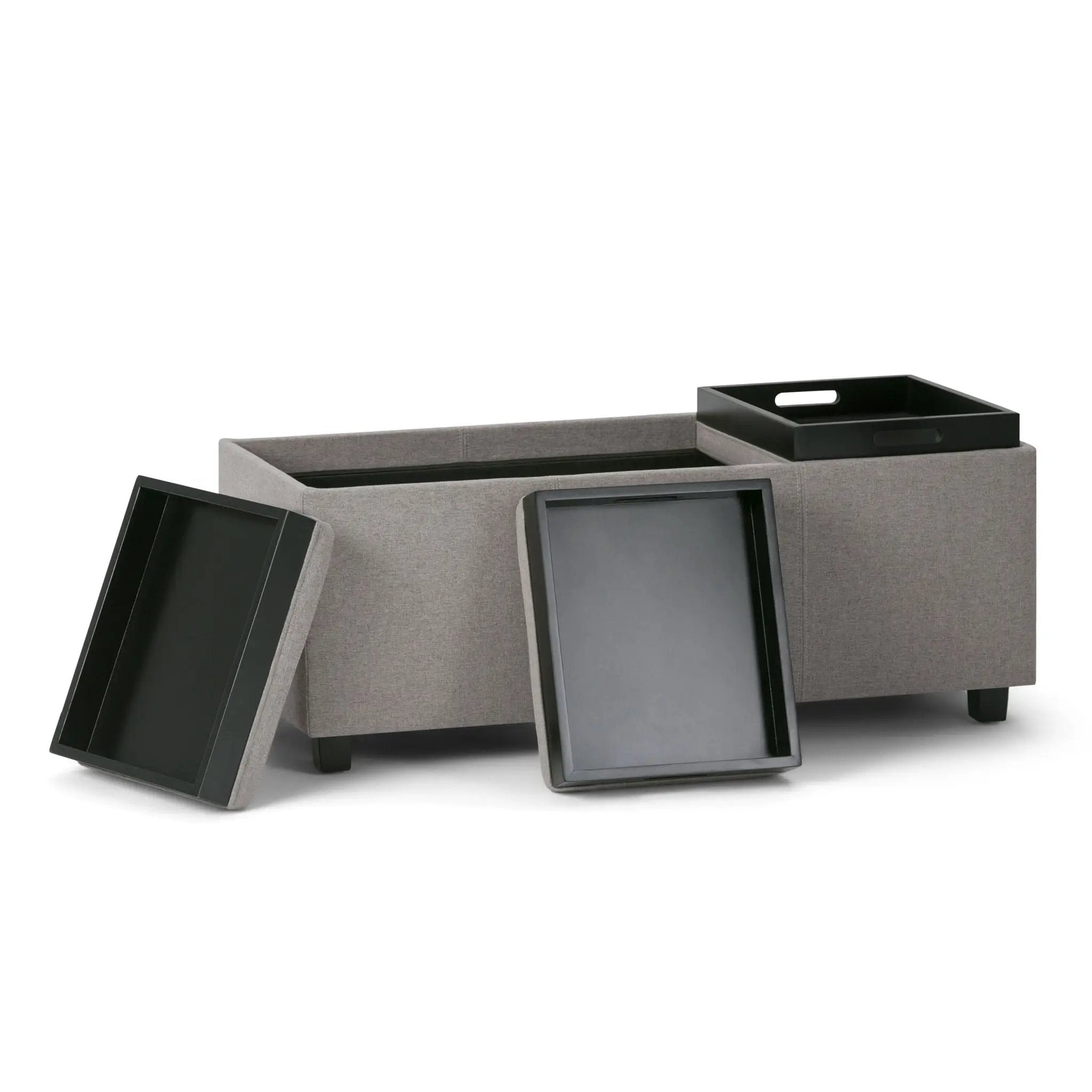 Avalon - Upholstered Storage Ottoman by HouseOfZazla