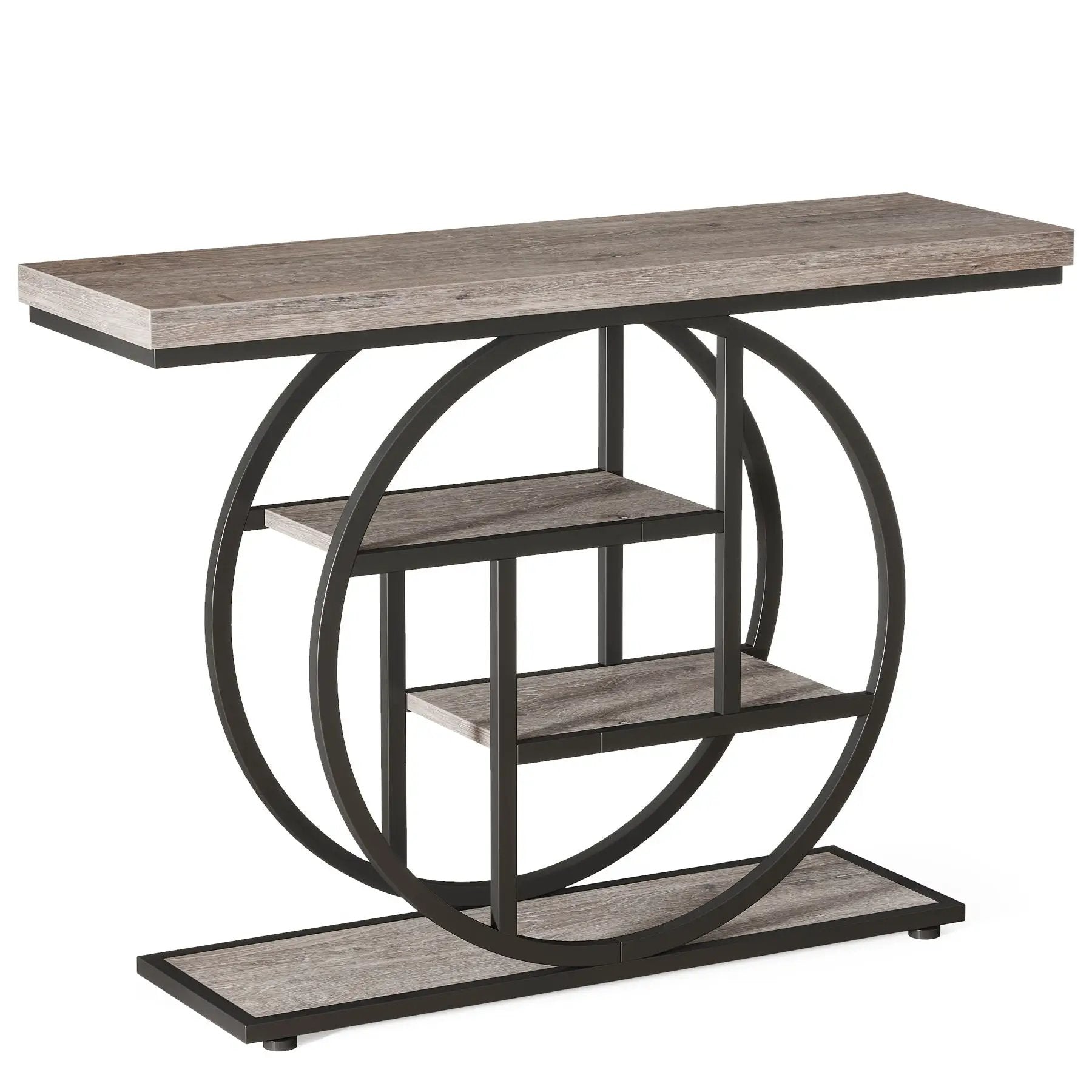 Console Table With 4 Tier Design For Living Hallway by HouseOfZazla