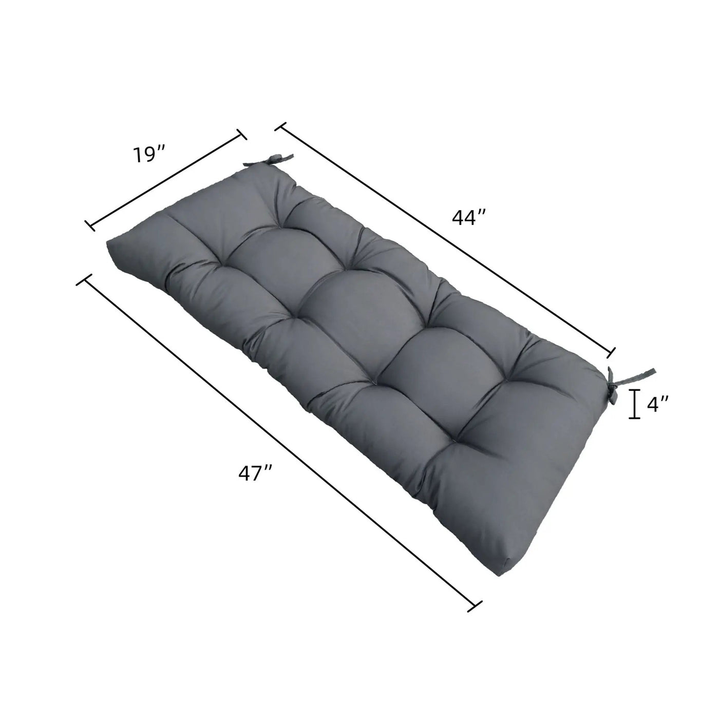 Outdoor Bench Cushions With Weather-Resistant Fabric by HouseOfZazla