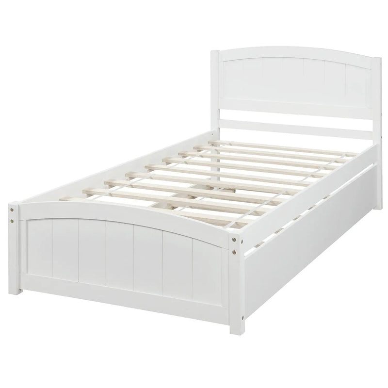 Platform Bed & Headboard, Footboard And Wood Slat Support by Unique Piece Furniture
