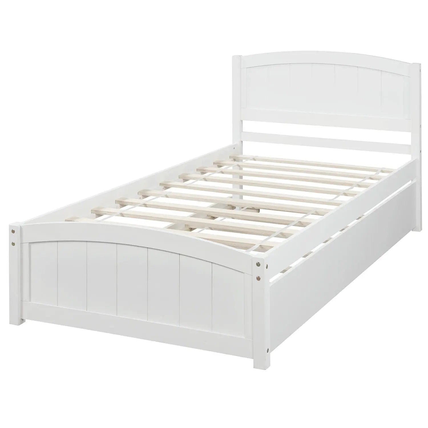 Platform Bed & Headboard, Footboard And Wood Slat Support by HouseOfZazla