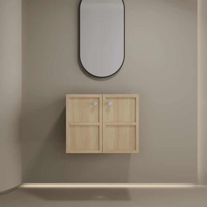 Modern Wall Mounted Bathroom Vanity With Soft Closing Doors by Unique Piece Furniture