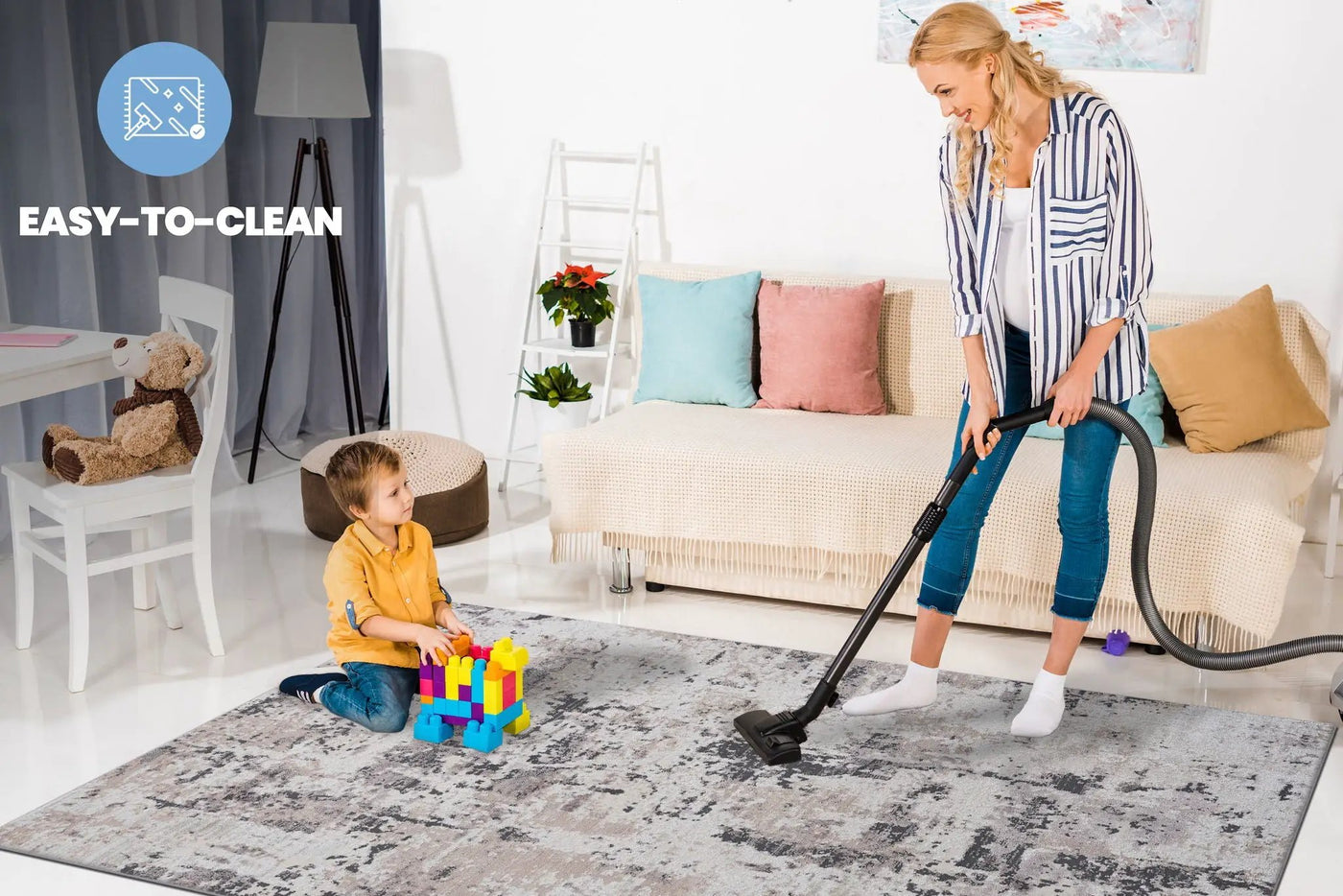 Payas - Abstract Area Rug by Unique Piece Furniture