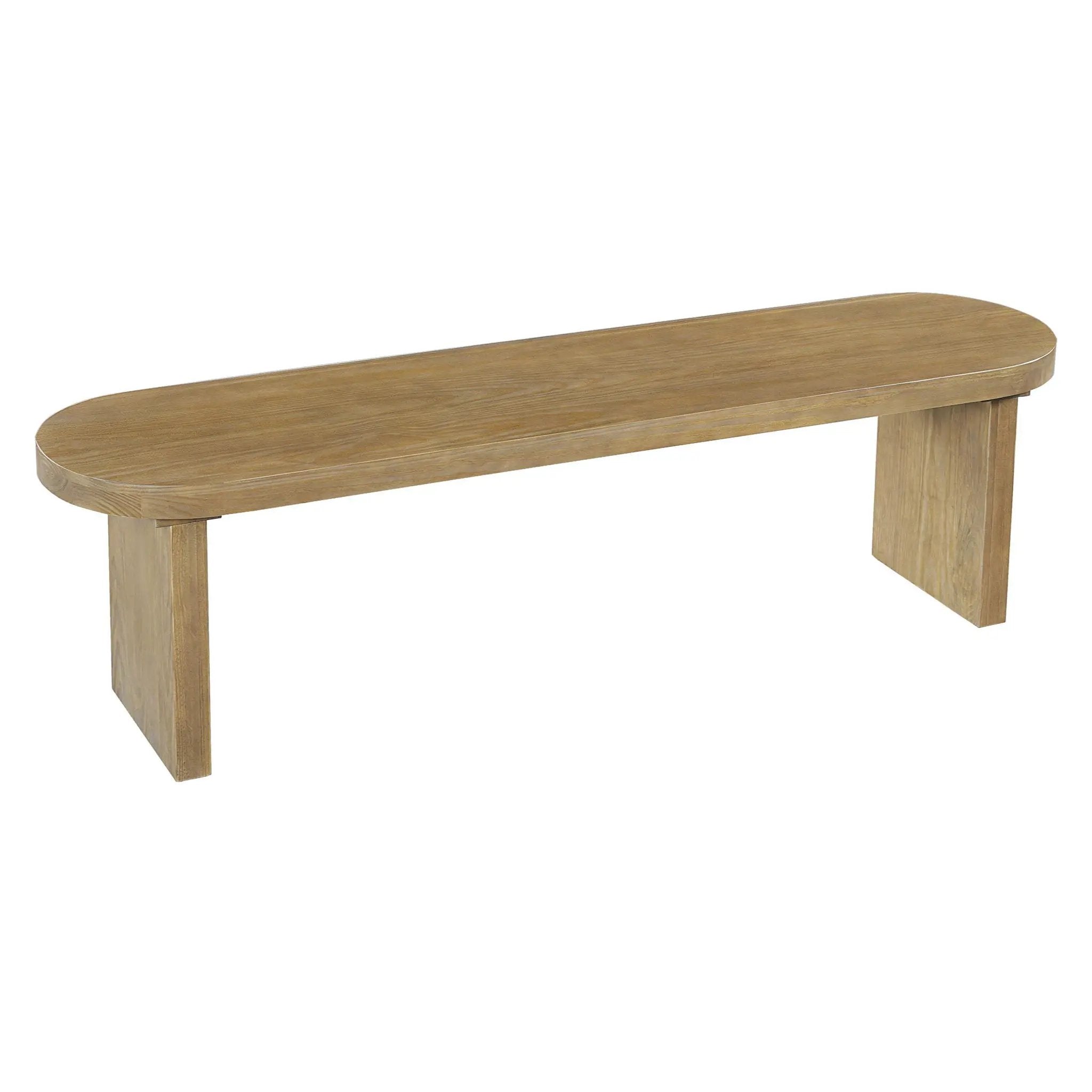 Indoor Dining Bench, 350 Lbs Weight Capacity, Fits 3 People - Pine by HouseOfZazla