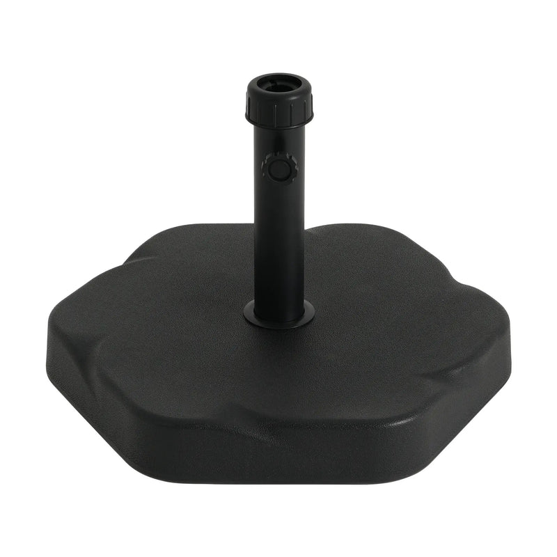 Hex Shape Outdoor 65-Pound Umbrella Base by HouseOfZazla