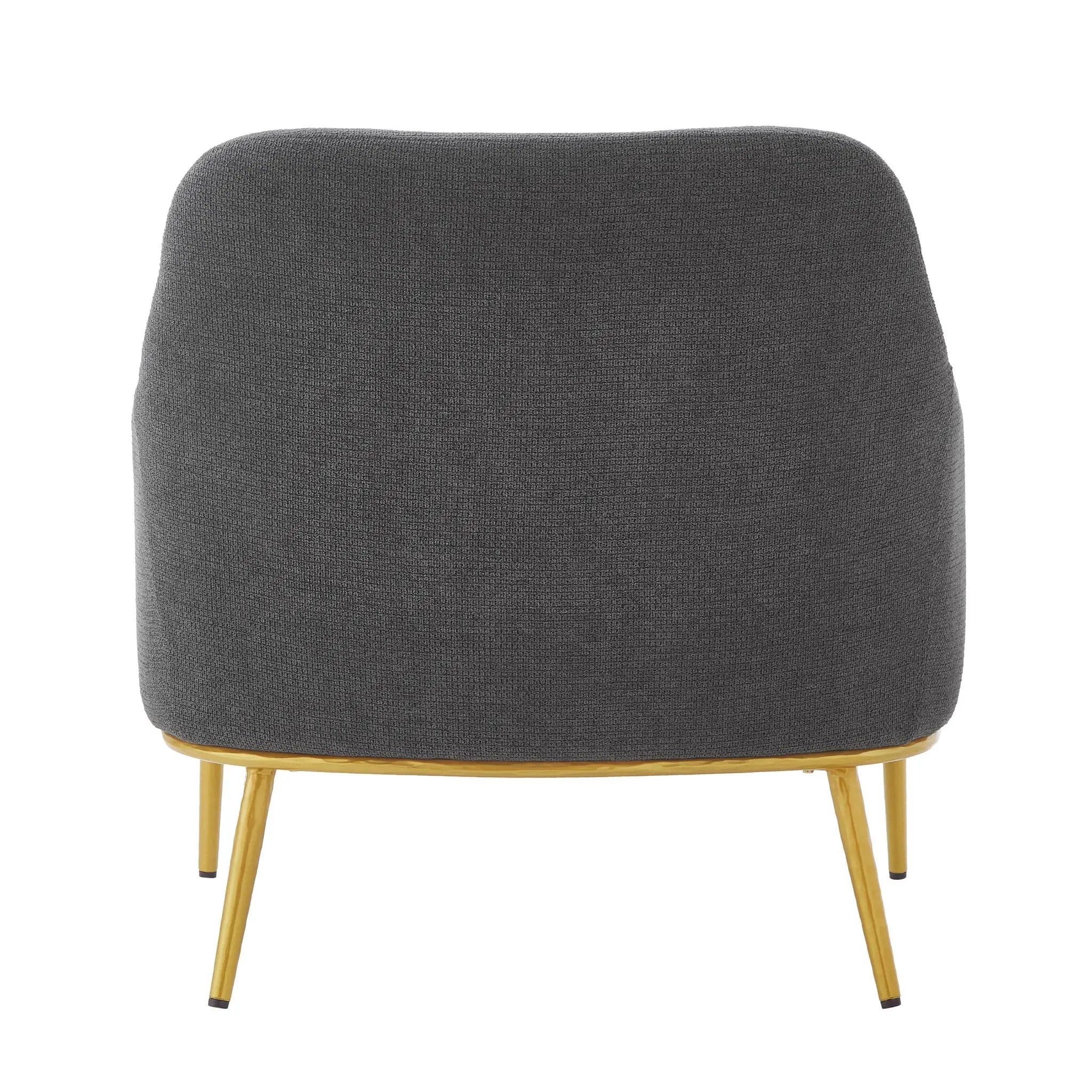 Modern Elegance Accent Chair With Curved Backrest by HouseOfZazla