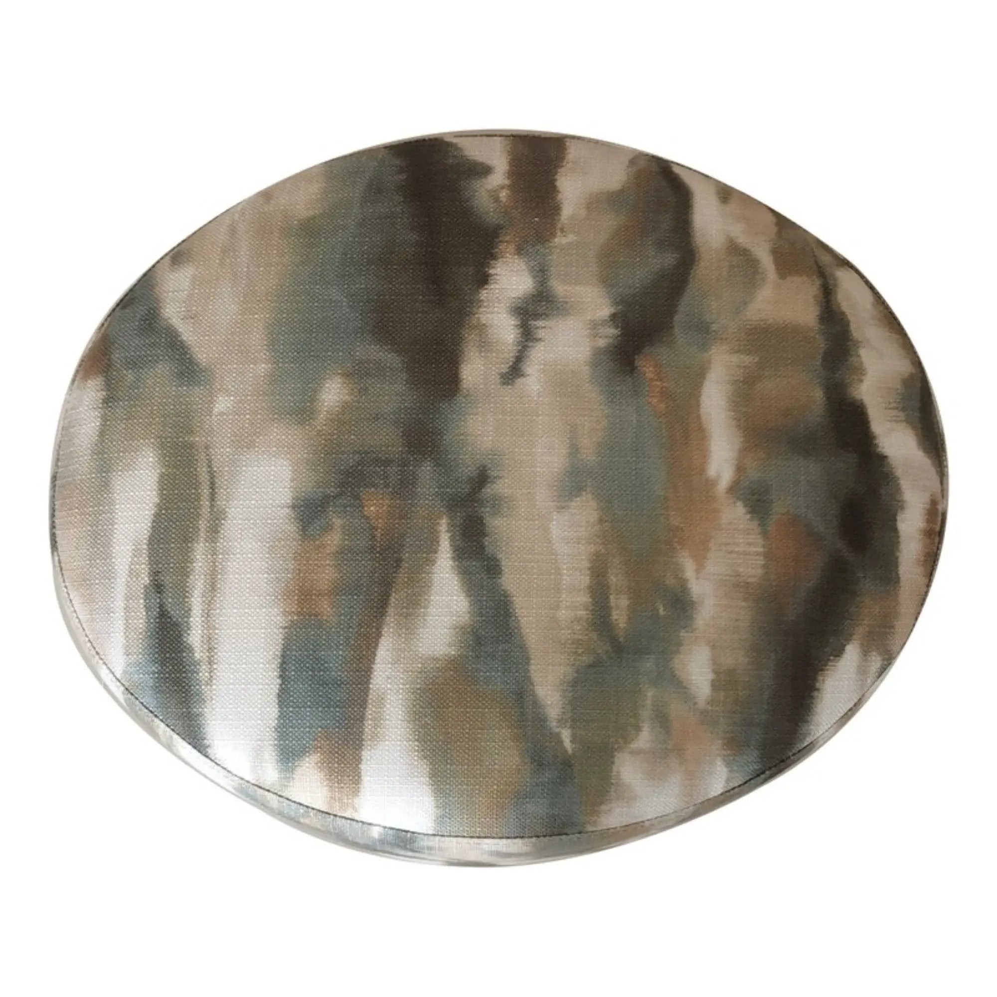 Oval Accent Ottoman - Multi by Unique Piece Furniture