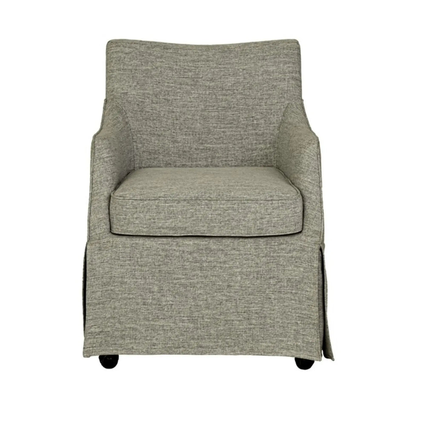 London - Upholstered Skirted Dining Arm Chair by Unique Piece Furniture