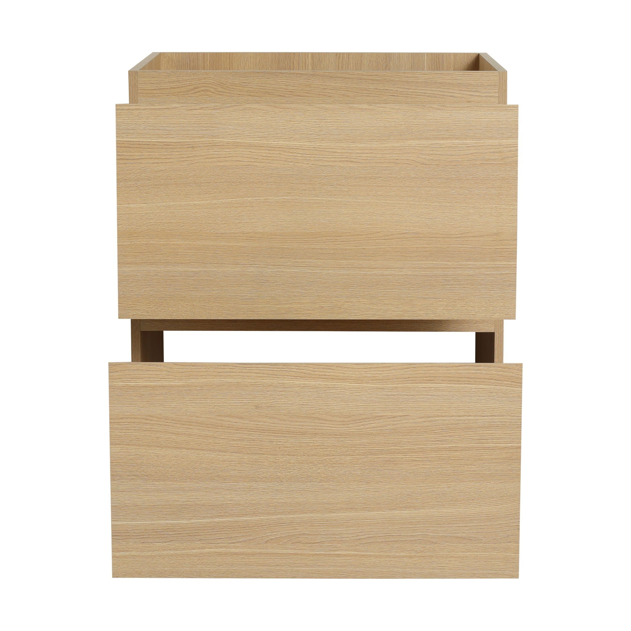 Modern Freestanding Bathroom Vanity Cabinet With Double Drawer by HouseOfZazla