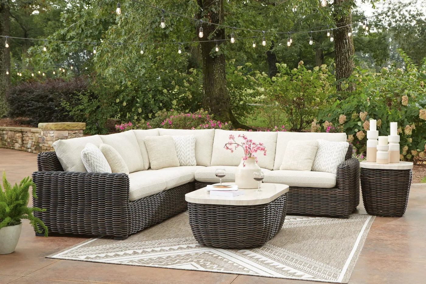 Kimora - Outdoor Sectional by Unique Piece Furniture
