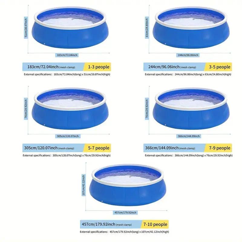 Inflatable Swimming Pool 366*76 Butterfly Design by HouseOfZazla