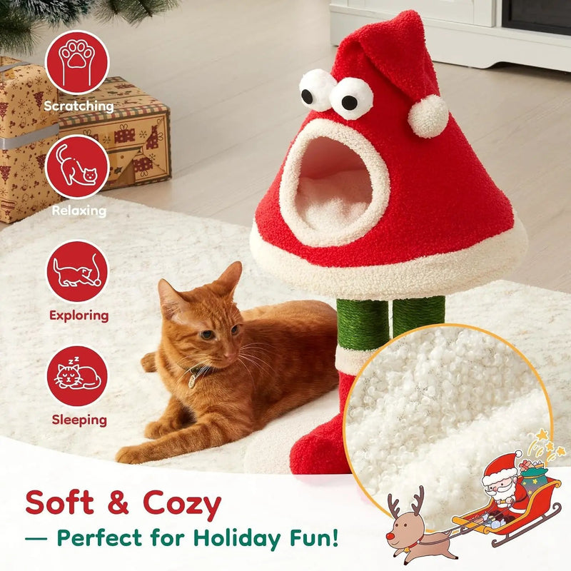 Cat Tree Tower for Indoor Cats by HouseOfZazla