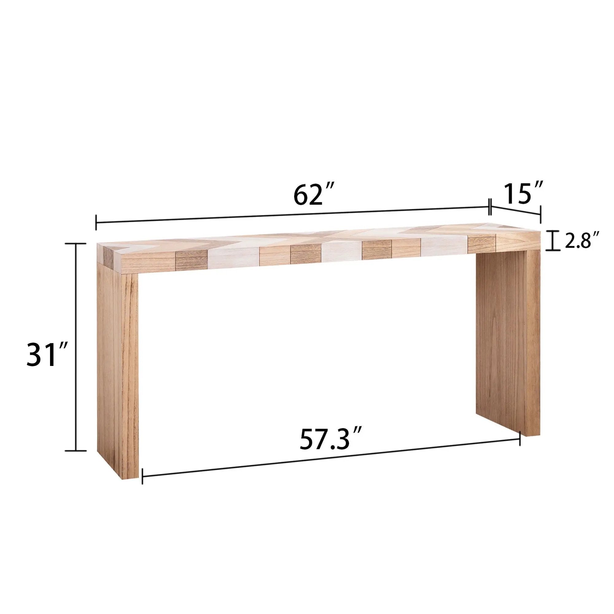 Console Table, Long Entryway Table - Multi by HouseOfZazla