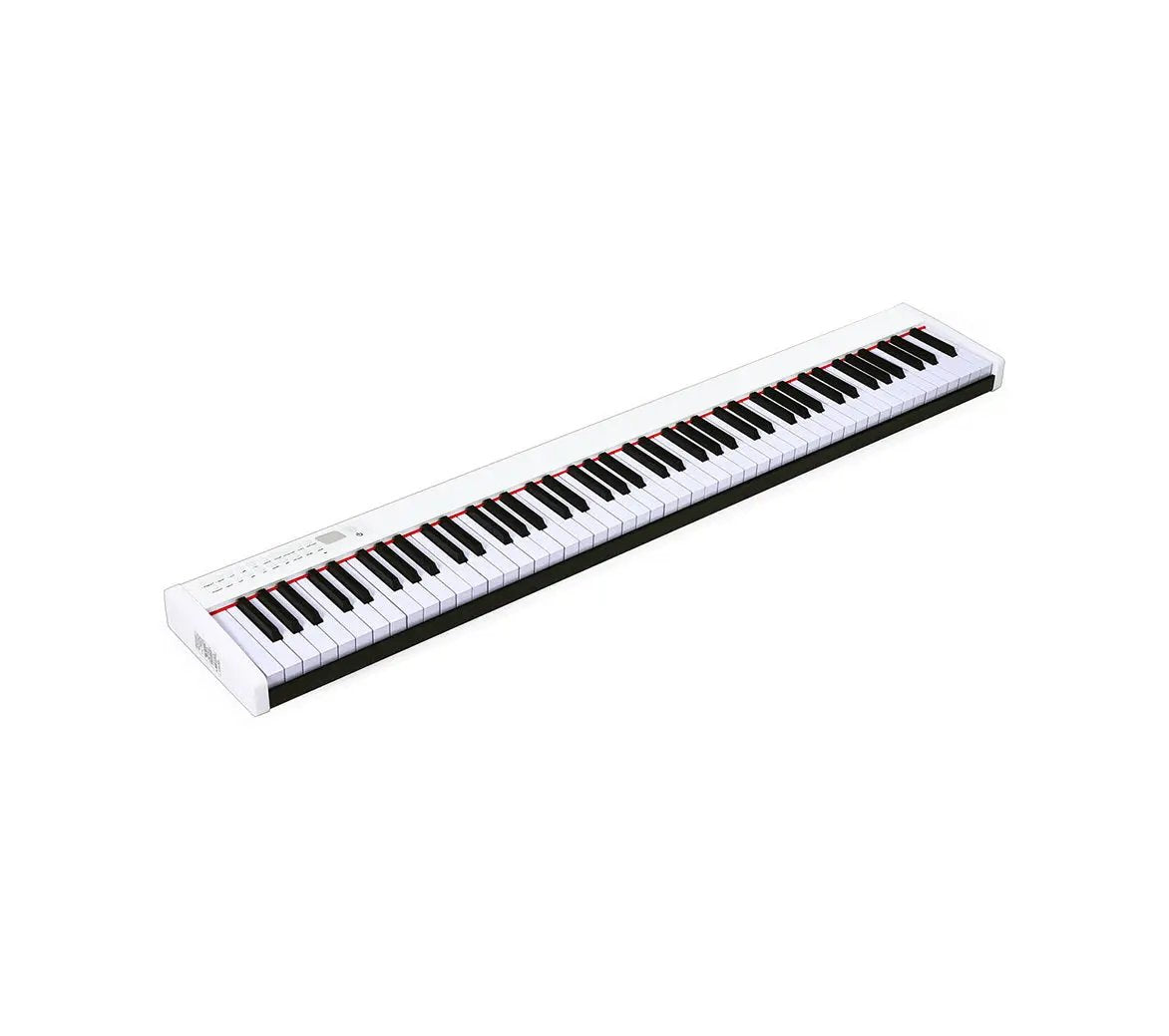 88-Key Portable Full-Size Semi-weighted Digital Piano Keyboard by DirectDeals