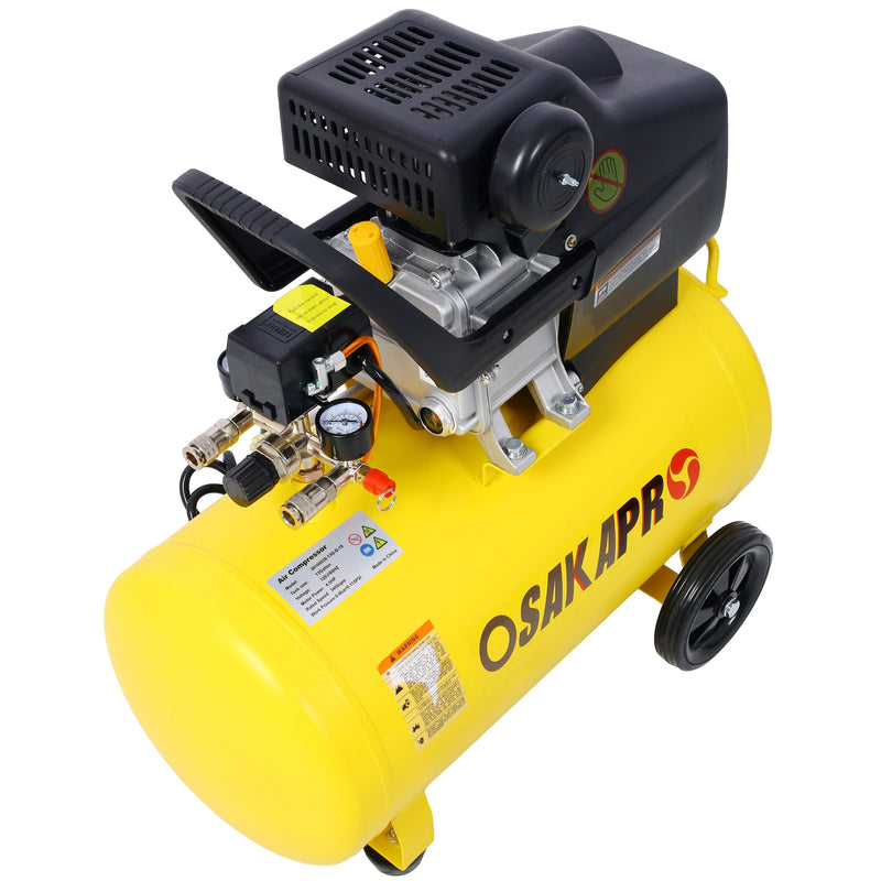 4.5HP Portable 13-Gallon Oil-Lubricated Air Compressor Tank by HouseOfZazla