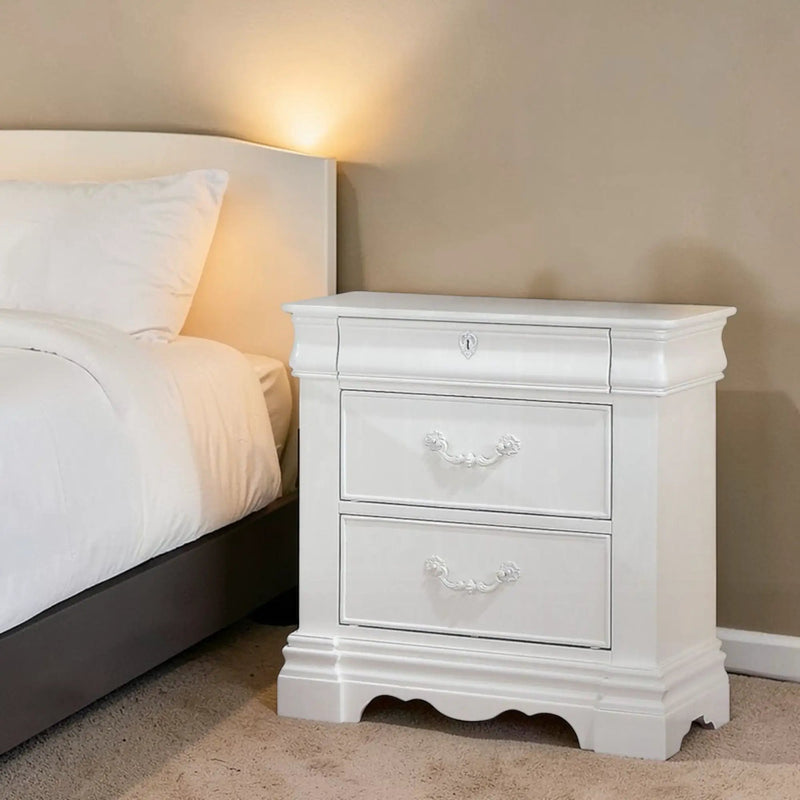 Estrella - Nightstand - White by HouseOfZazla