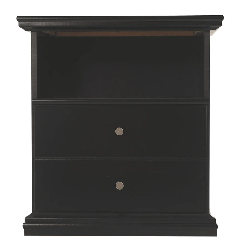 Maribel - One Drawer Night Stand - Black by Unique Piece Furniture