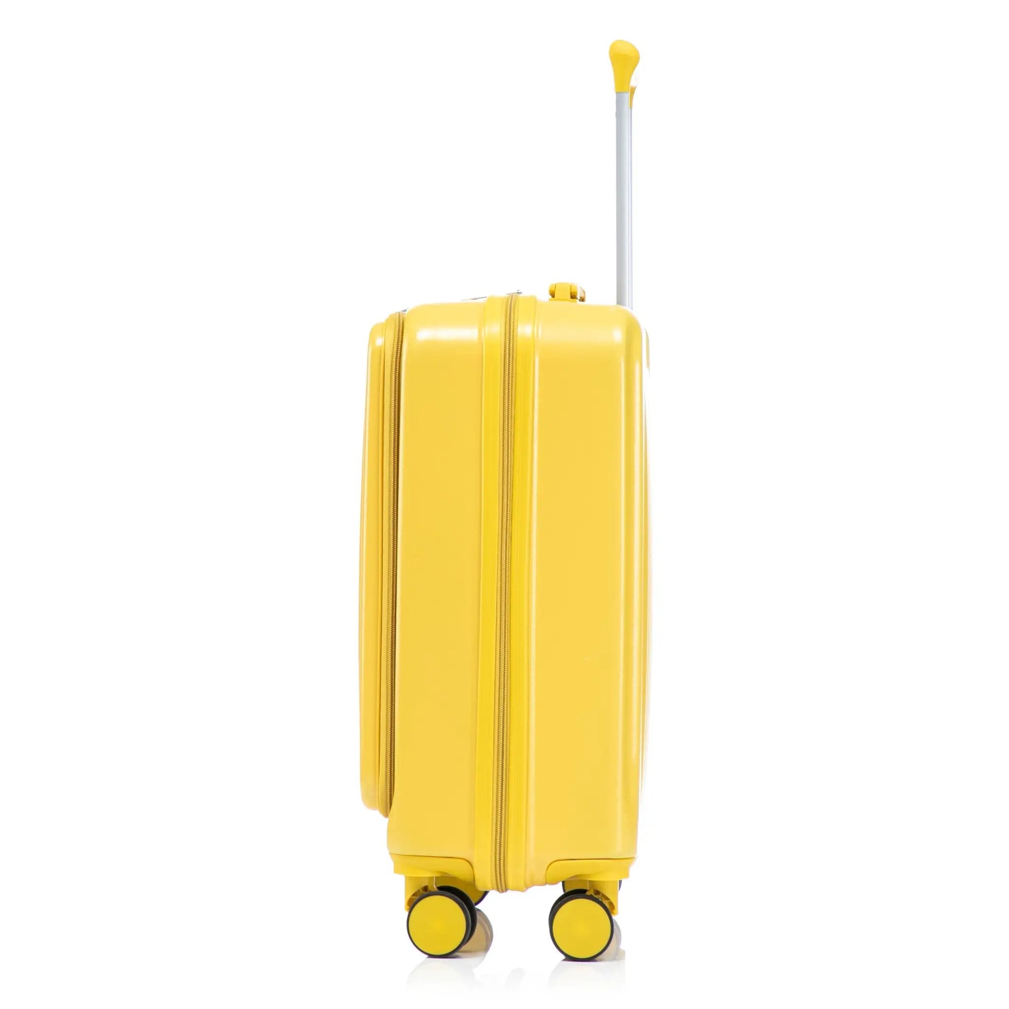 14'/20' 2-Piece ABS Spinner Wheel Luggage Set with Combination Lock by HouseOfZazla