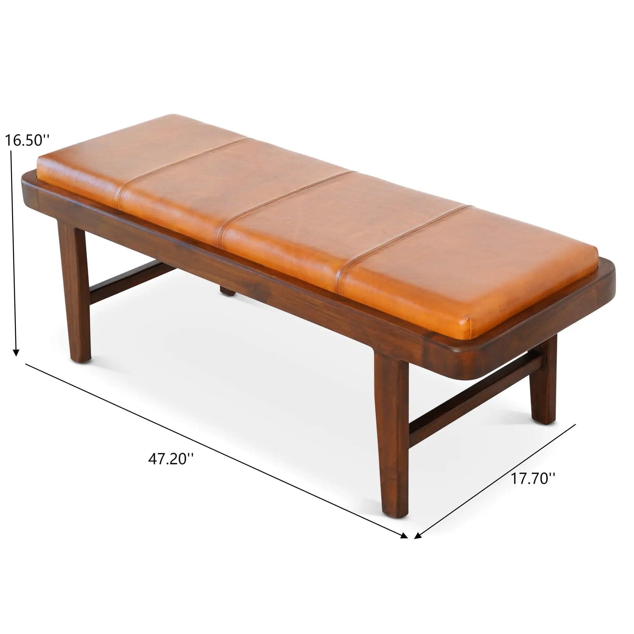 Maddox - Bench - Rustic / Tan by Unique Piece Furniture